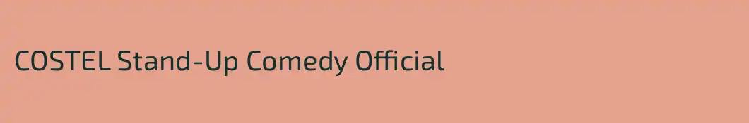 COSTEL Stand-Up Comedy Official